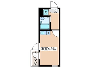 イルビラージュ池袋の物件間取画像